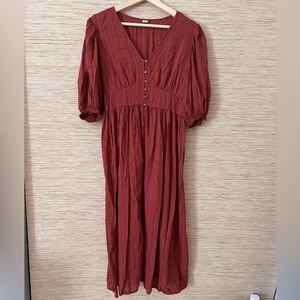 Old navy button front dress